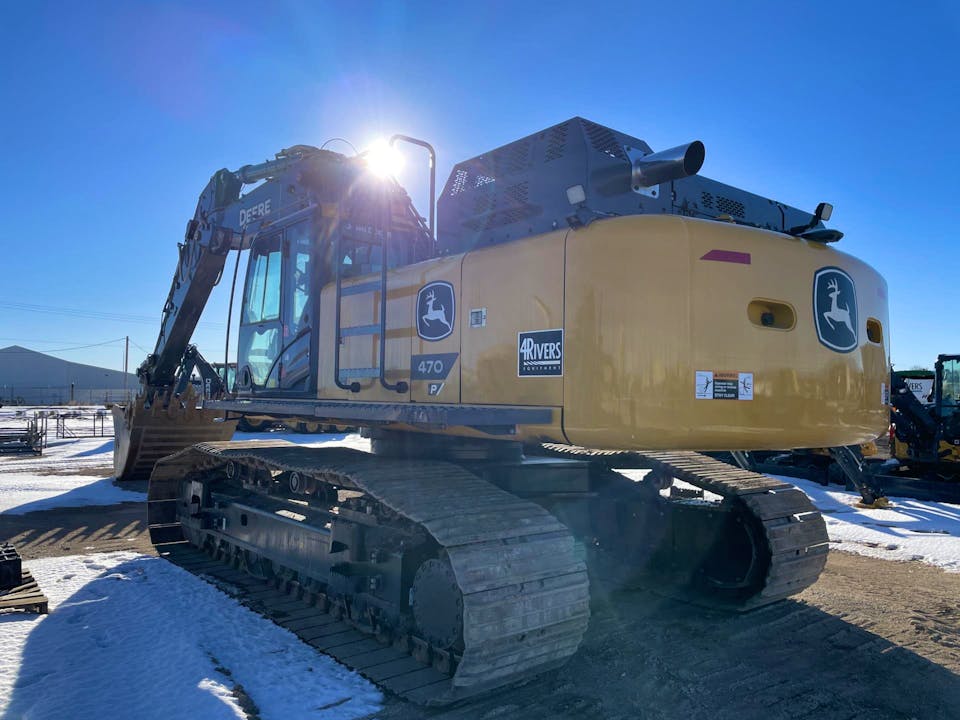 2023 John Deere 470 P-Tier Tracked Excavator
